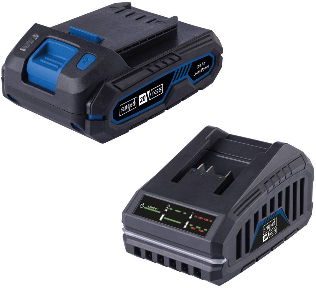 scheppach IXES Batterieladegerät 20 V SBSK2.0
