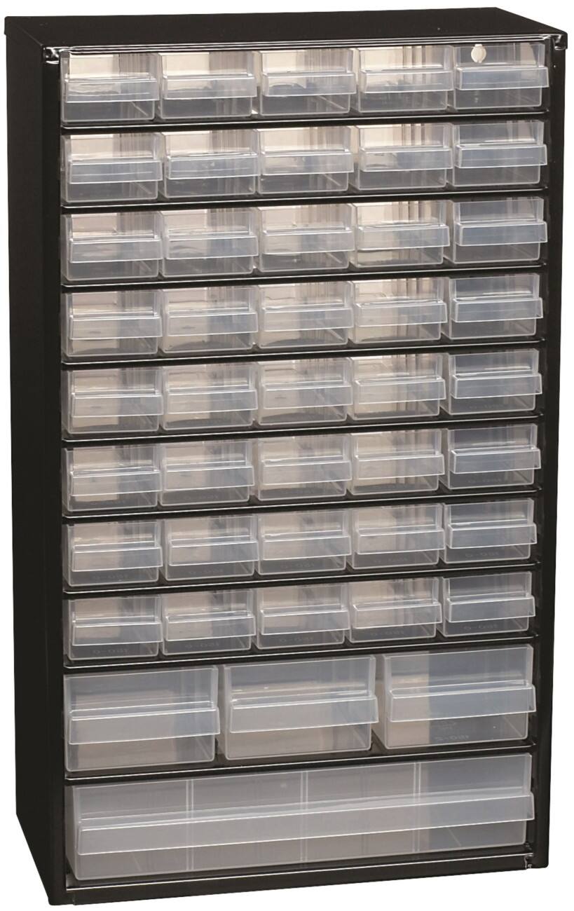 raaco Werkzeugorganizer PP (Polypropylen) Schwarz, Transparent