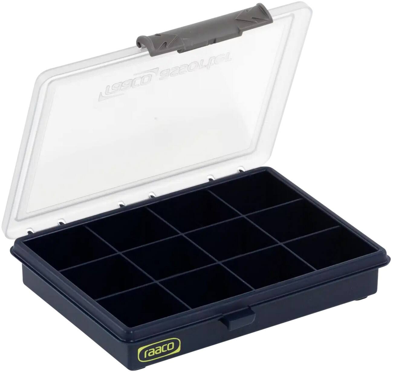 raaco Werkzeugorganizer Blau, Transparent 32 x 143 x 175 mm
