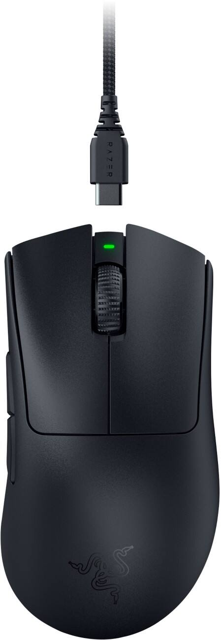 Razer Deathadder Pro V3 Kabellose Gaming-Maus für Rechtshänder 30000 DPI Schwarz RZ01-04630300-R3WL