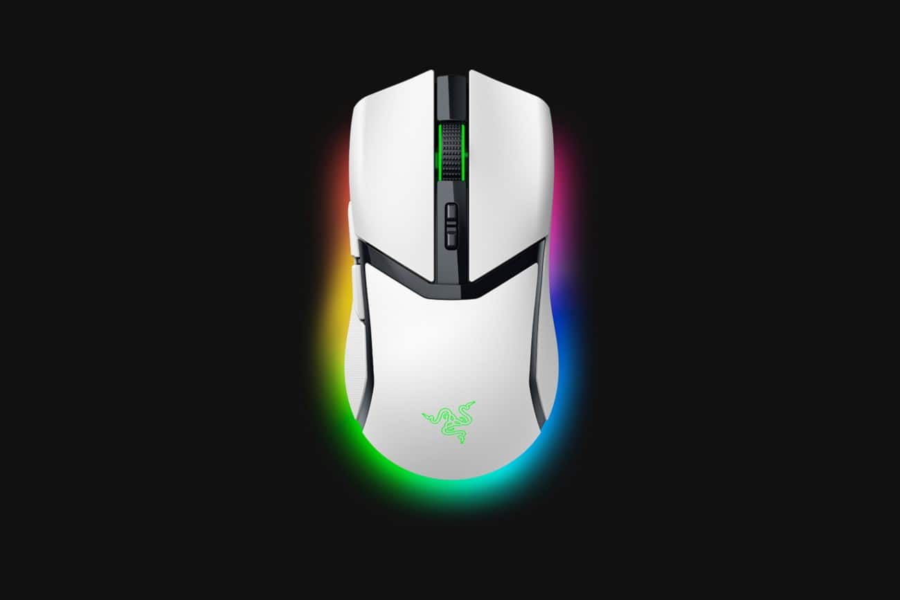 Razer Cobra Pro Kabellose Gaming-Maus für Rechtshänder 30000 DPI Weiß RZ01-04660200-R3G1