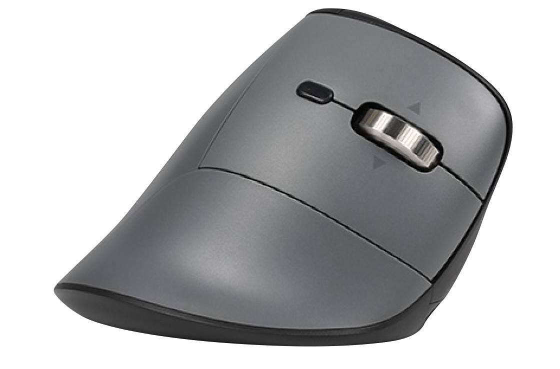 BakkerElkhuizen FastForward Pro Maus Kabelgebunden & Kabellos mit Bluetooth Schwarz