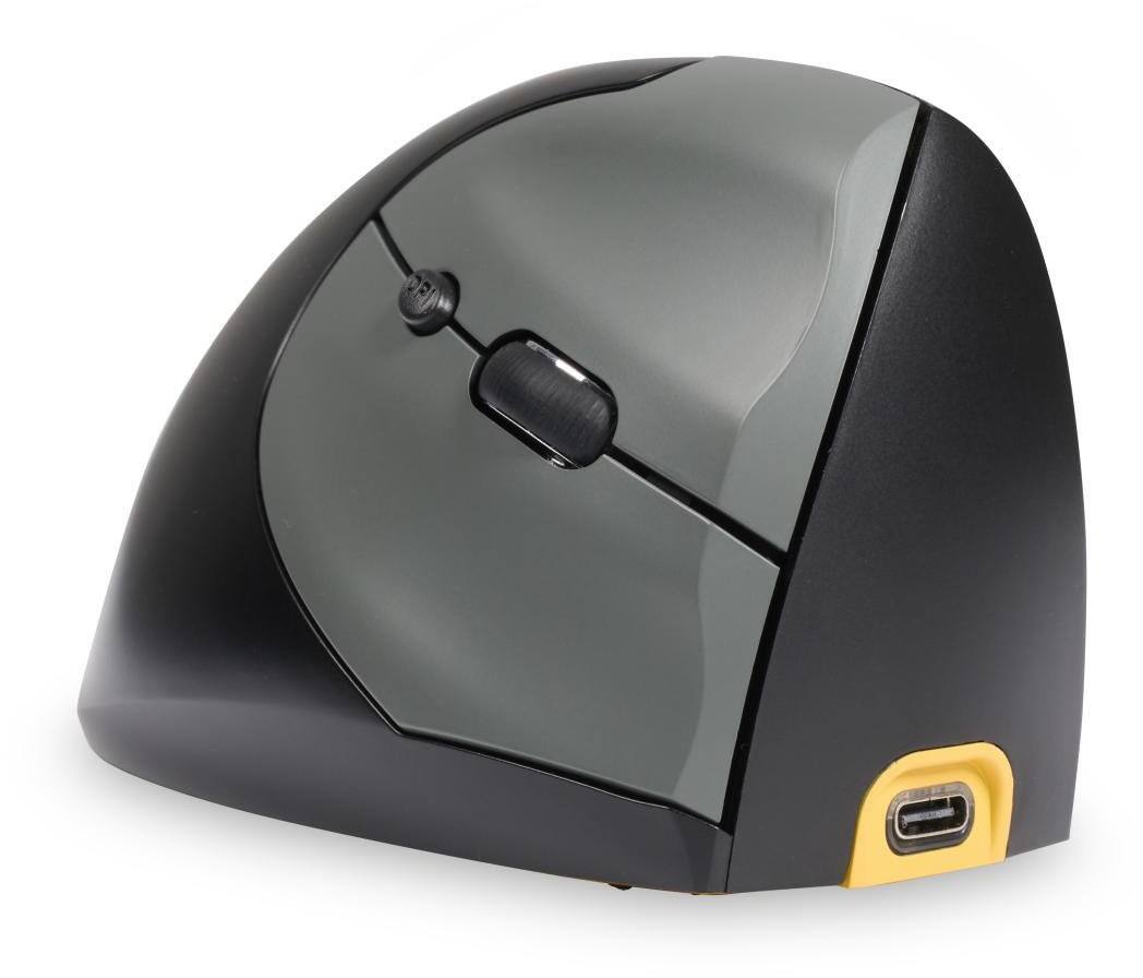 BakkerElkhuizen HandShake 3-Mode Kabellos & Kabelgebunden mit Bluetooth Grau, Schwarz