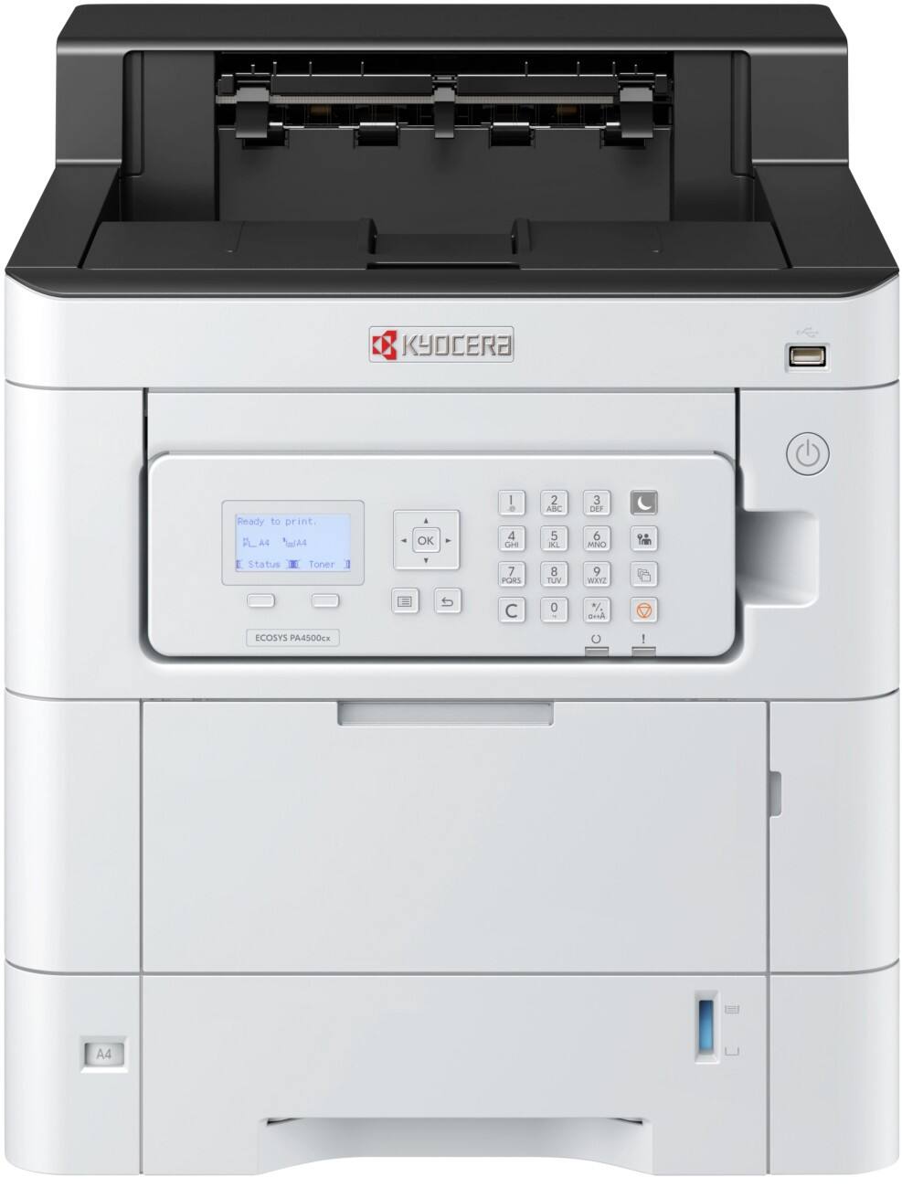 Kyocera ECOSYS A4 Farblaserdrucker 45 Seiten pro Minute Duplexdruck PA4500cx