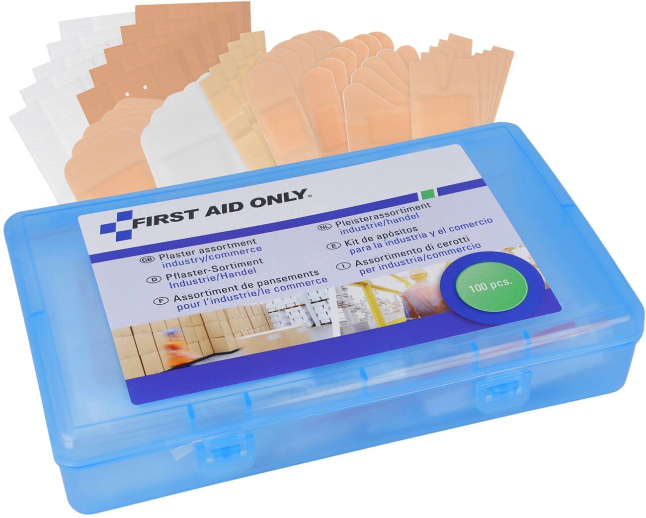 First Aid Only Pflaster-Sortiment 100 Stück