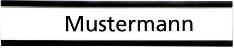 FRANKEN Magnetisches Etikett Magnetisch 60 mm (L) X 15 mm (H) Braun C125