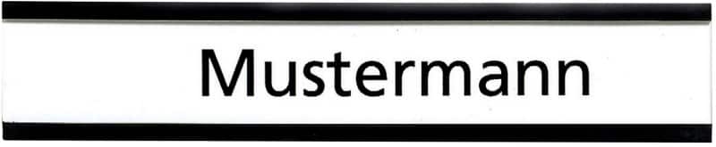 FRANKEN Magnetisches Etikett Magnetisch 75 mm (L) X 15 mm (H) Braun C126