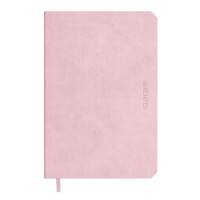 de KEMPEN Notizbuch DIN A6 Liniert Gebunden Seitlich gebunden Softcover Rosa 192 Seiten