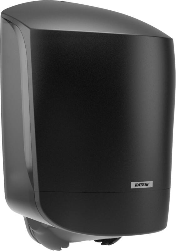KATRIN KAT82254 Papierhandtuchrollenspender ABS (Acrylnitril-Butadien-Styrol), PC (Polycarbonat), POM (Polyoxymethylen) Schwarz