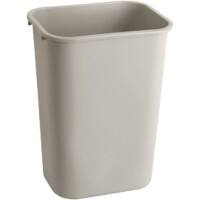 Rechteckiger Abfalleimer 39 L Grau PE (Polyethylen)