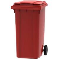 Mülltonne 240 L Rot Kunststoff