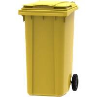 Mülltonne 240 L Gelb Kunststoff