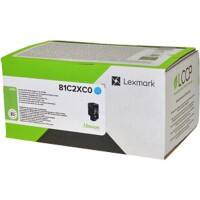 Lexmark Original Tonerkartusche 81C2XC0 Cyan