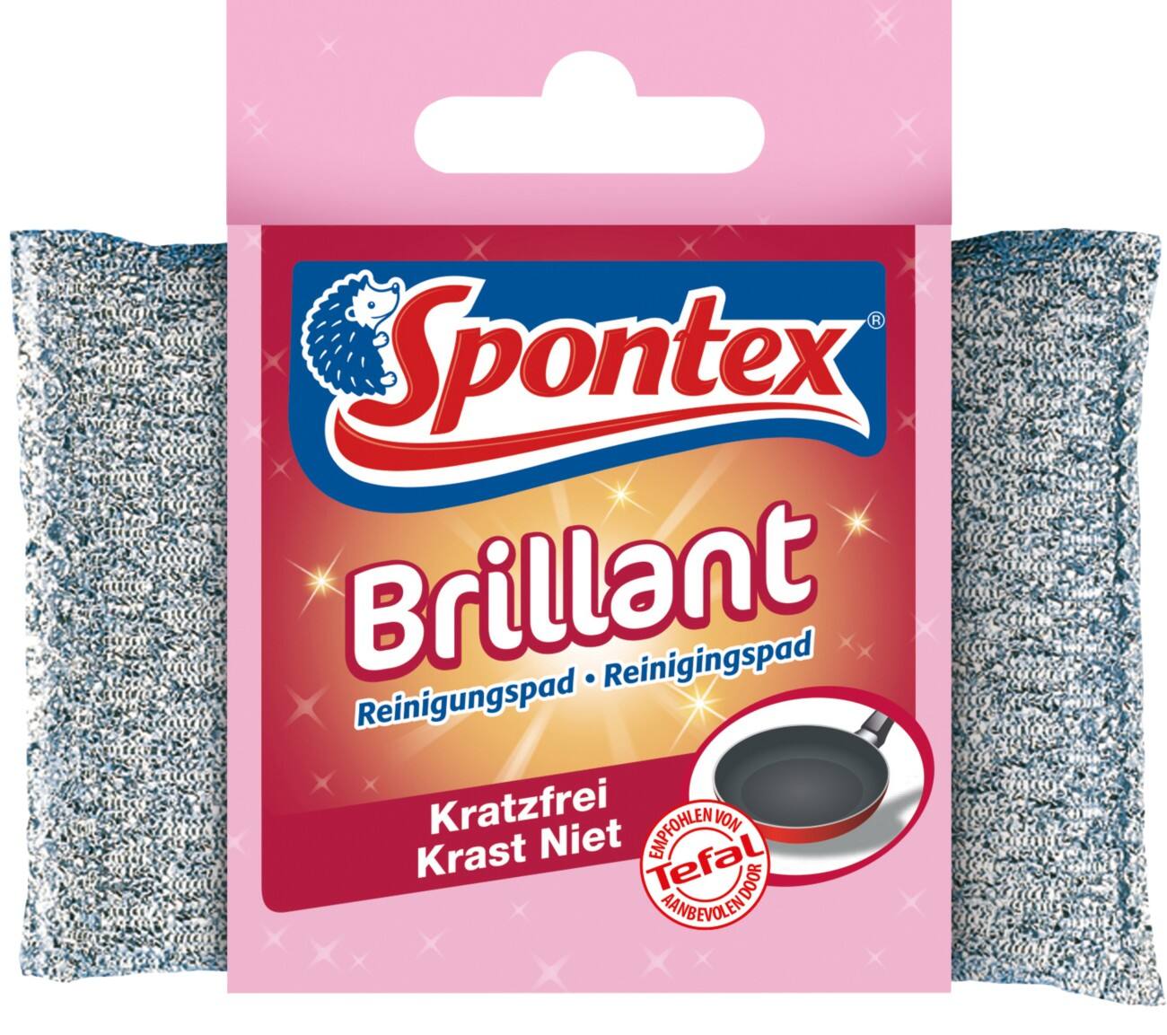 Spontex Brilliant Reinigungspad Silber