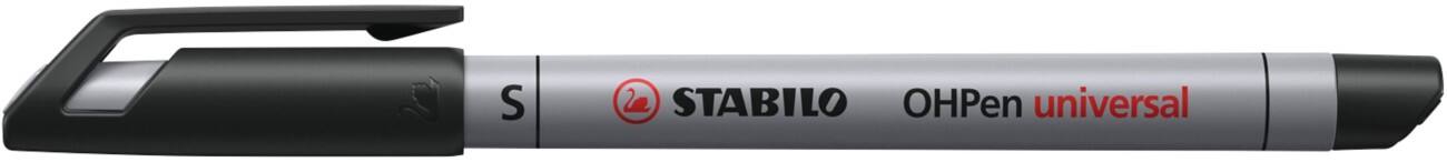 STABILO 851/46 Folienstift Extrafeine Nadelspitze 0,4 mm Schwarz