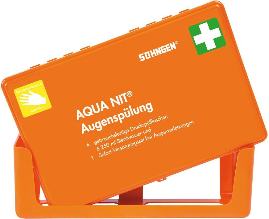 AQUA NIT Box Augen-Sofortspülung 4 x 250 ml