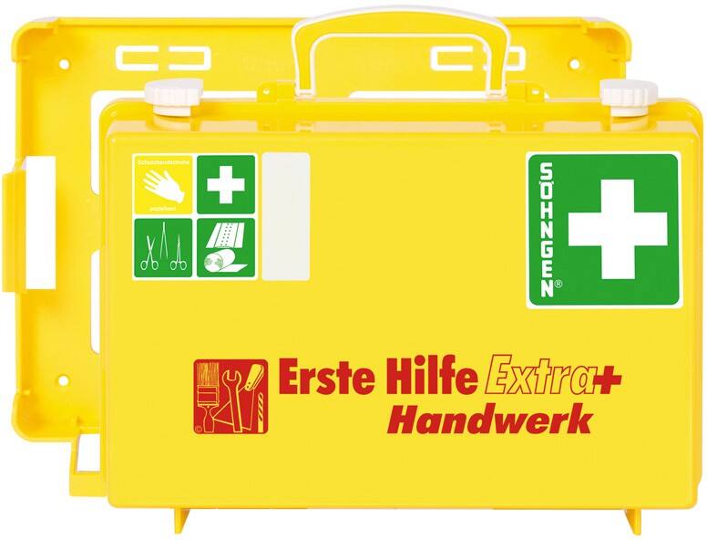 Söhngen Erste-Hilfe-Koffer SN-CD Extra+ Zusatz für Handwerk DIN 13157