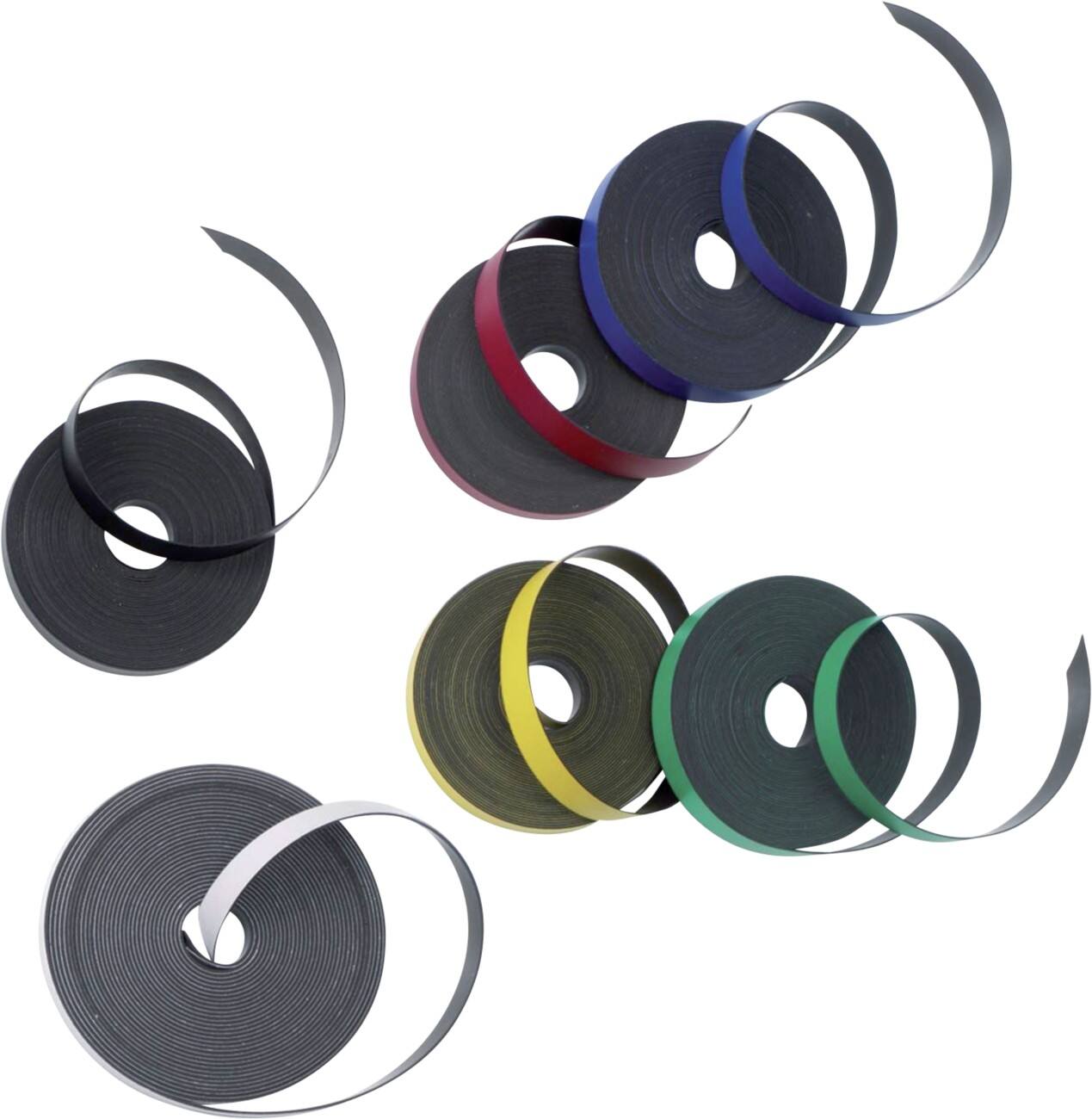 Nobo selbsthaftendes Magnetband, 10 mm x 10 m, schwarz 1901053