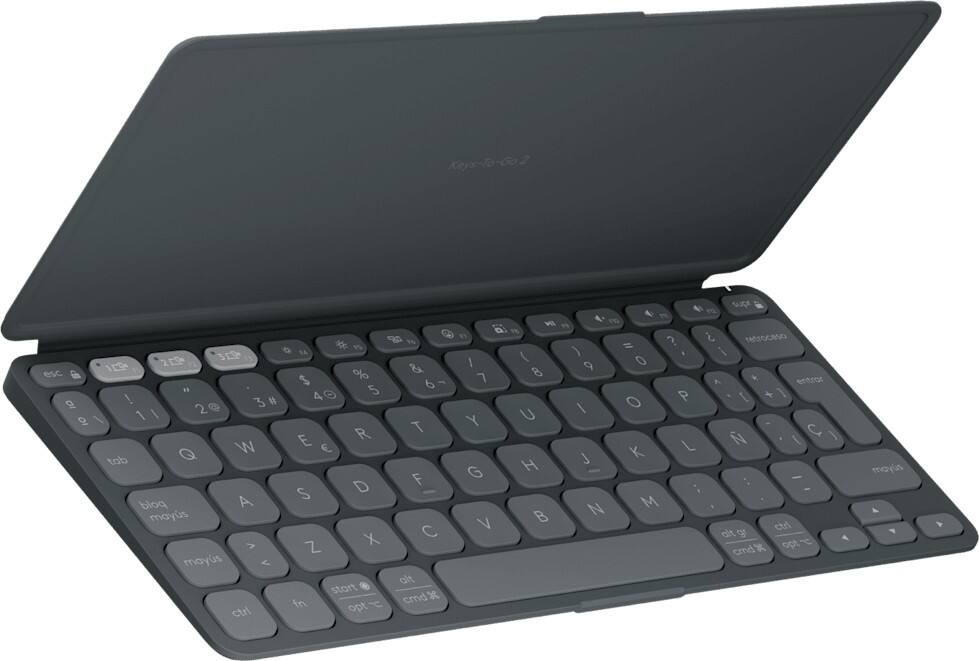 Logitech Keys-To-Go 2 Kabellose Tastatur QWERTZ Graphit