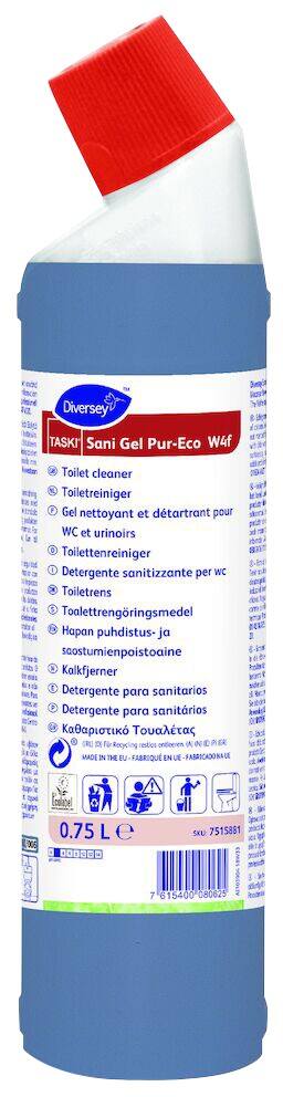 TASKI Sani Gel Pur-Eco WC-Reiniger Blau 7515881 750 ml