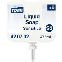 Tork Handseife Flüssig Unparfümiert Weiß S2 475 ml 8 Stück