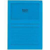 Elco Ordnungsmappe DIN A4 Blau Papier  10 Stück 