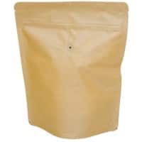 Elco Reißverschluss Papier Versandtasche Braun 18 x 6 x 24 cm 100 Stück