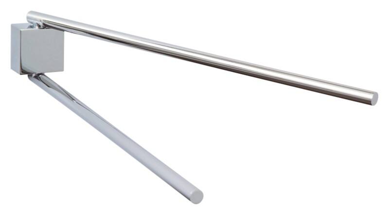 tesa Ekkro Handtuchhaken Chrom, Metall Silber