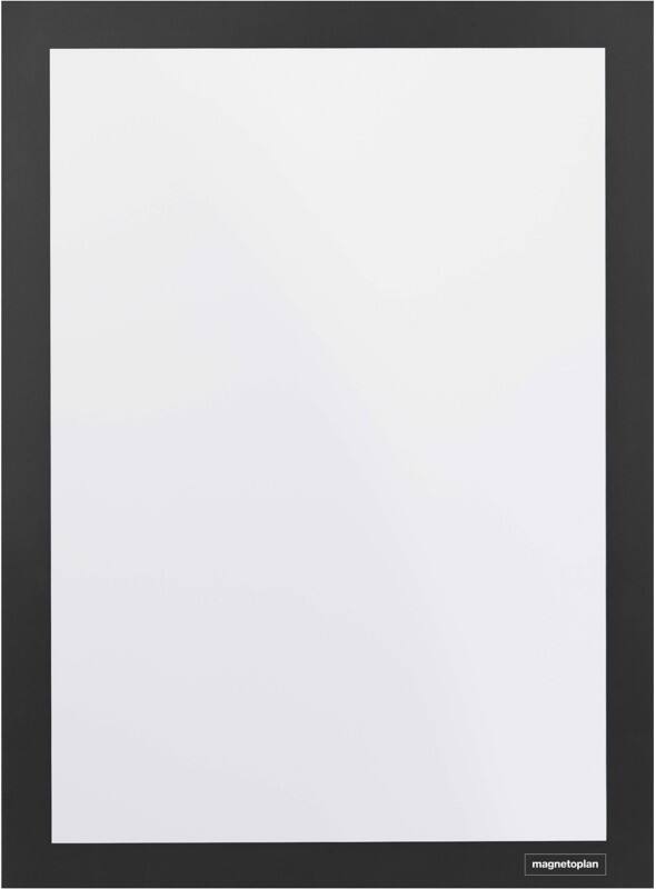 magnetoplan Magnetofix DIN A5 Inforahmen Selbstklebend Haftend 1132212 12,6 (B) x 0,6 (T) x 18,8 (H) cm 1132212 2 Stück