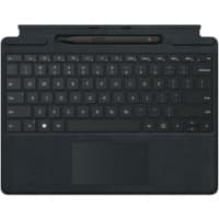 Microsoft Surface Pro Signature Tastatur Docking QWERTZ Schwarz