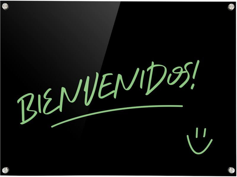 Archivo 2000 Whiteboard Wandmontiert Nicht magnetisch Einseitig 47 (B) x 34,5 (H) cm