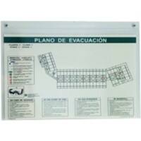 Archivo 2000 Wanddisplay DIN A3 Quer Wandmontage 42 (B) x 32,5 (H) cm Transparent