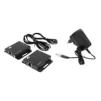 ACT HDMI-Extender HDMI-Buchse RJ45 (8P8C) Buchse Schwarz