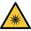 Djois Warnschild Warnung vor optischer Strahlung Klebstoff, einschraubbar PP (Polypropylen) 15 (B) x 0,14 (H) cm