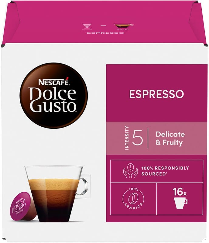 NESCAFÉ Dolce Gusto Espresso Kaffeekapseln 16 Stück à 5.5 g