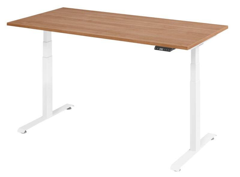 Sitz-Stehschreibtisch VLXK6516/N/W 1,600 x 800 x 1,295 mm