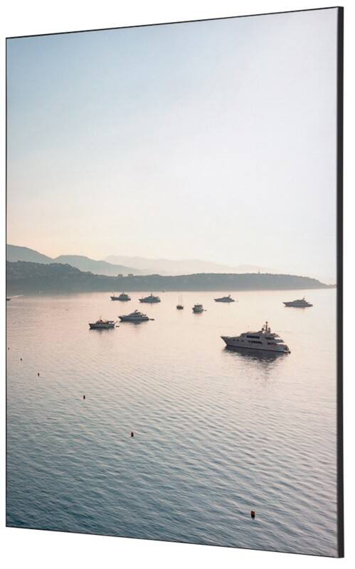 SHOWDOWN Textile Wanddekoration Schiffe Meer Mehrfarbig Aluminium