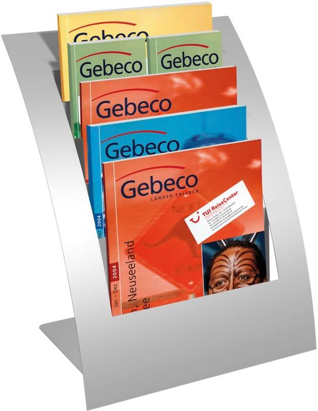 Kerkmann Varia Prospektständer 5 Ebenen Freistehend Metall