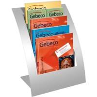 Kerkmann Varia Prospektständer 5 Ebenen Freistehend Metall