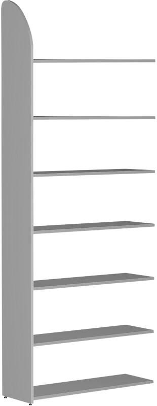 Kerkmann Anbauregal Grau 1.000 x 325 x 2.600 mm