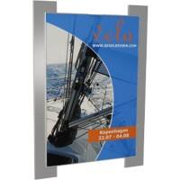 Kerkmann Inforahmen Wandmontiert Silber 43652914 37,7 x 2 x 50 cm