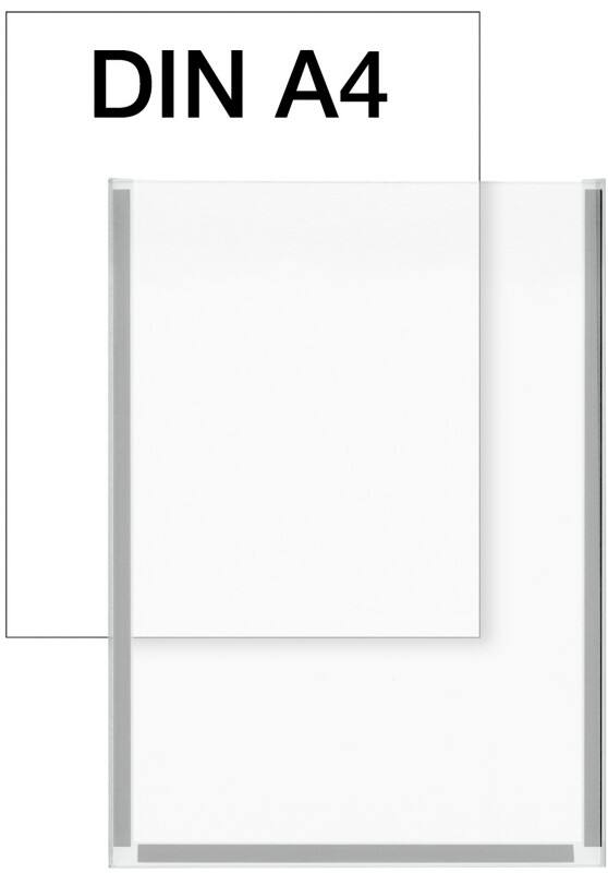Kerkmann DIN A4 Inforahmen Transparent 44691400 210 (B) x 3 (T) x 297 (H) mm