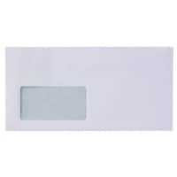 Viking C6/5 Abziehstreifen Geschäftsumschläge Weiß 229 (B) x 114 (H) mm Mit Fenster 80 g/m² 50 Stück