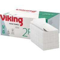 Viking Standard 100% Recycelt Falthandtücher V-falz Naturfarben 2-lagig 278260/278261 15 Stück à 250 Blatt