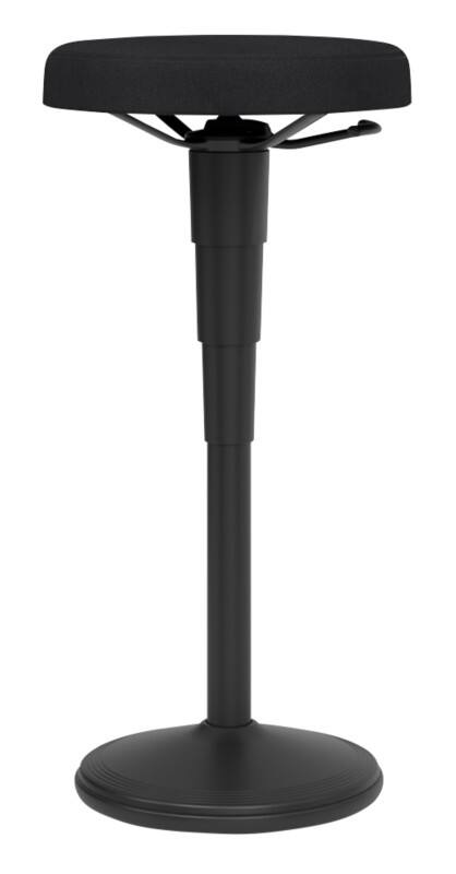 Hammerbacher Hocker VSST2 Schwarz 410 x 550-810 mm