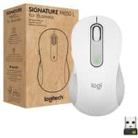 Logitech M650 L Maus Kabellos Weiß