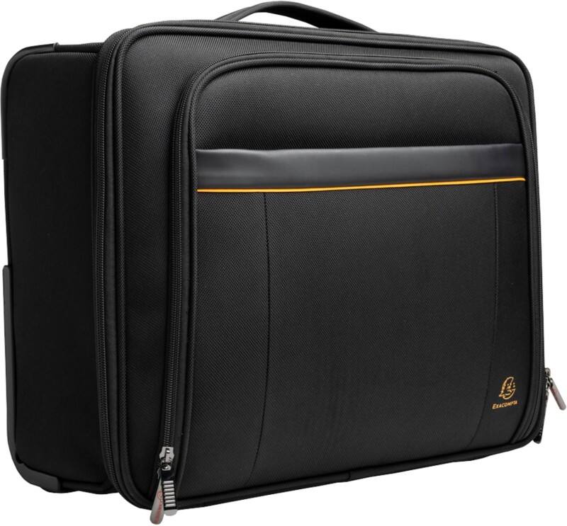 Exacompta Exactive Laptopaktentasche 15.6 " 44 x 20 x 37 cm PL (Polyester) Schwarz