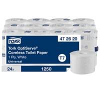 Tork OptiServe Toilettenpapier 1-lagig kernlos 472620