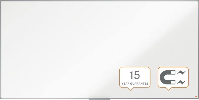 Nobo Essence Whiteboad Wandmontiert Magnetisch Lackierter Stahl Einseitig 240 (B) x 120 (H) cm