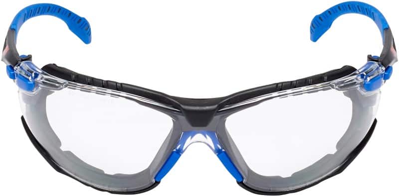 3M Schutzbrille Schwarz, Blau S1CB-1
